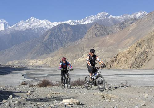 Muktinath to Pokhara Biking