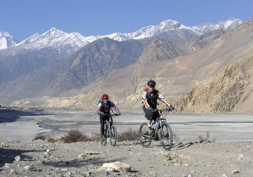 Muktinath to Pokhara Biking