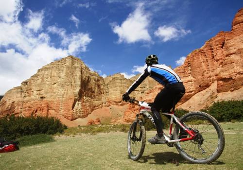 Upper Mustang Biking